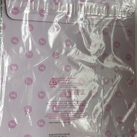 PINK Victoria's Secret/ LoveShackFancy Pink Embroidered Patch Set - Picture 4 of 4